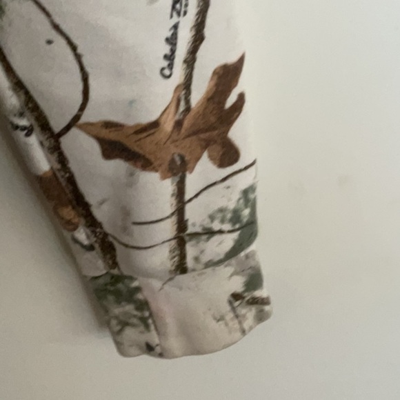 Cabela's Green and Brown Camouflage Hoodie - Picture 5 of 9